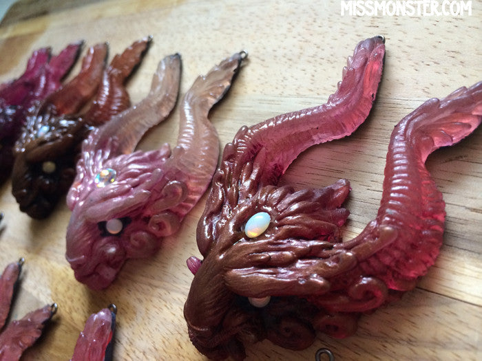 OLD GUARD PENDANT- FIRE + METALLICS