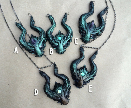 "OLD GUARD" PENDANT- GREENS