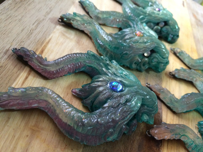 OLD GUARD PENDANT- GREENS