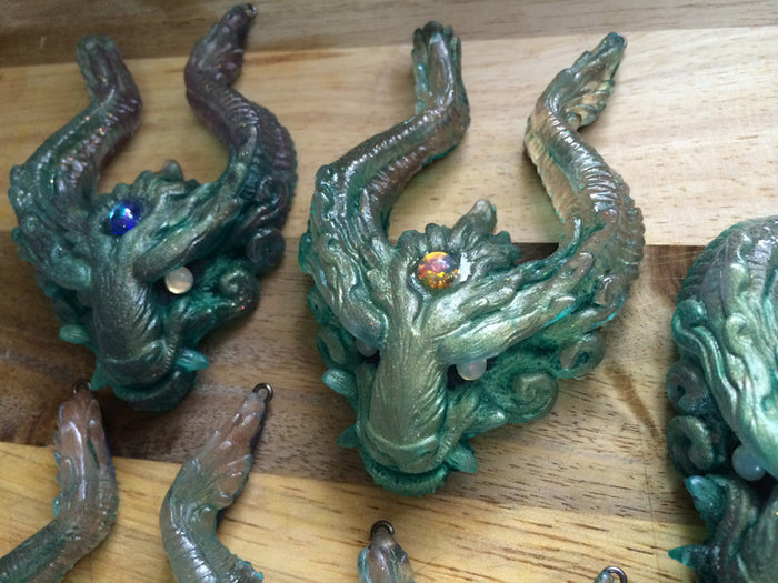 OLD GUARD PENDANT- GREENS