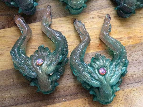OLD GUARD PENDANT- GREENS