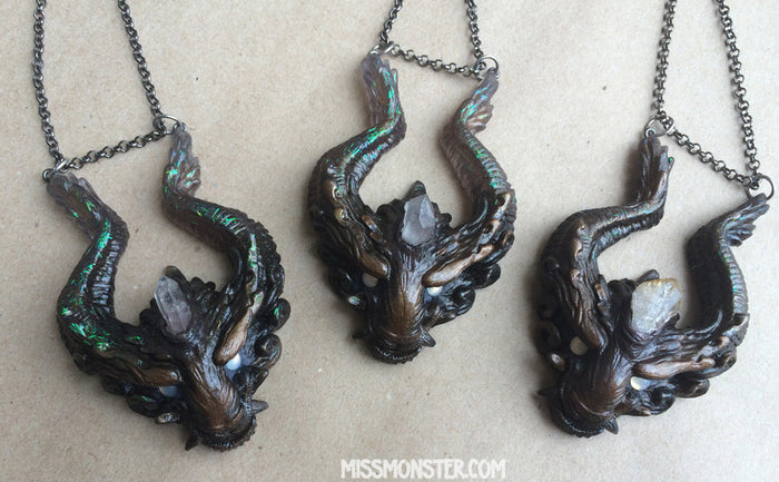 OLD GUARD PENDANT- METALLIC OPAL