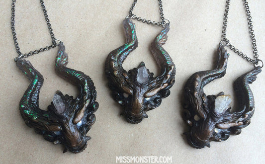 OLD GUARD PENDANT- METALLIC OPAL