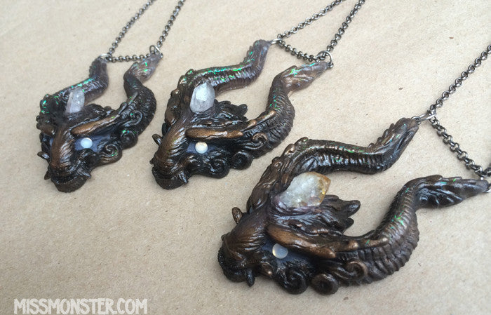 OLD GUARD PENDANT- METALLIC OPAL
