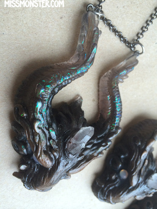 OLD GUARD PENDANT- METALLIC OPAL