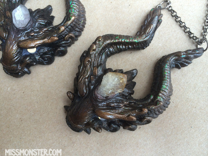 OLD GUARD PENDANT- METALLIC OPAL