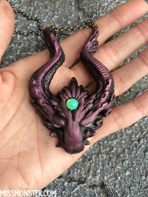 OLD GUARD PENDANT- METALLIC OPAL