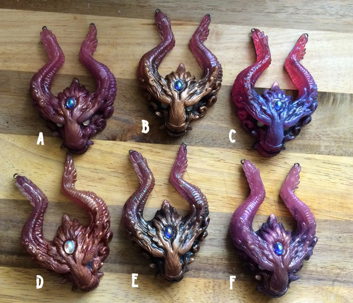 OLD GUARD PENDANT- PURPLE METALLICS