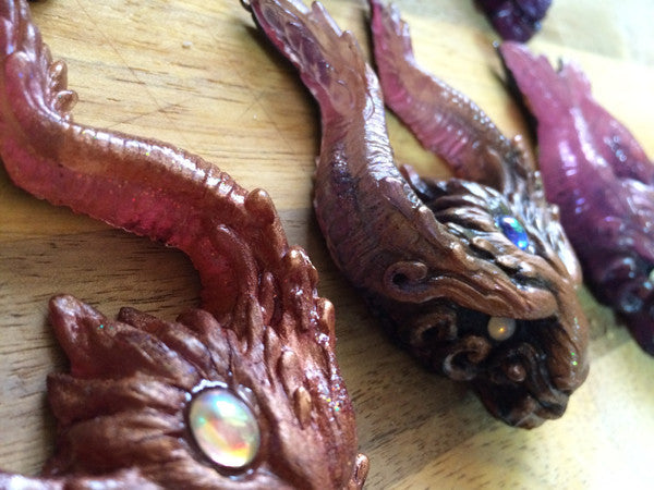 OLD GUARD PENDANT- PURPLE METALLICS
