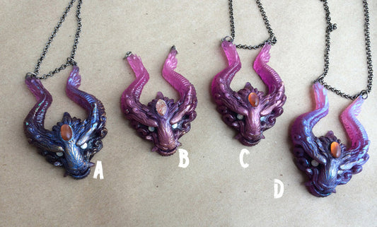 OLD GUARD PENDANT- PURPLES