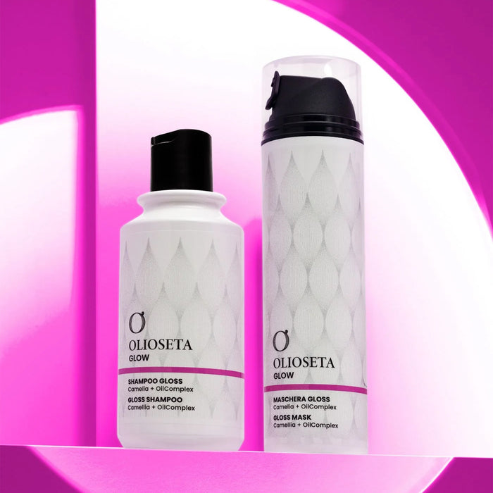 OLIOSETA Glow Gloss Mask - žvilgesį suteikianti kaukė