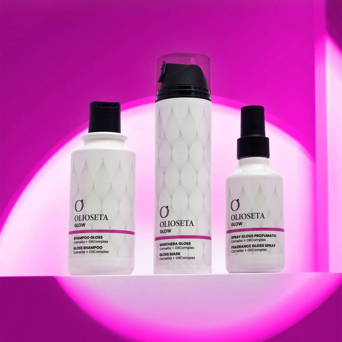 OLIOSETA Glow Gloss Mask - žvilgesį suteikianti kaukė