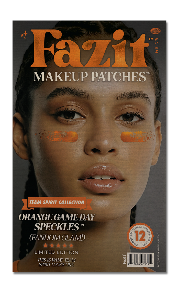 Orange Game Day Speckles