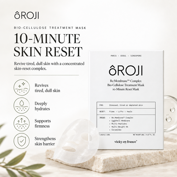 ÔROJI Re:Membrane™ Complex Bio-Cellulose Treatment Mask 10-Minute Reset Mask