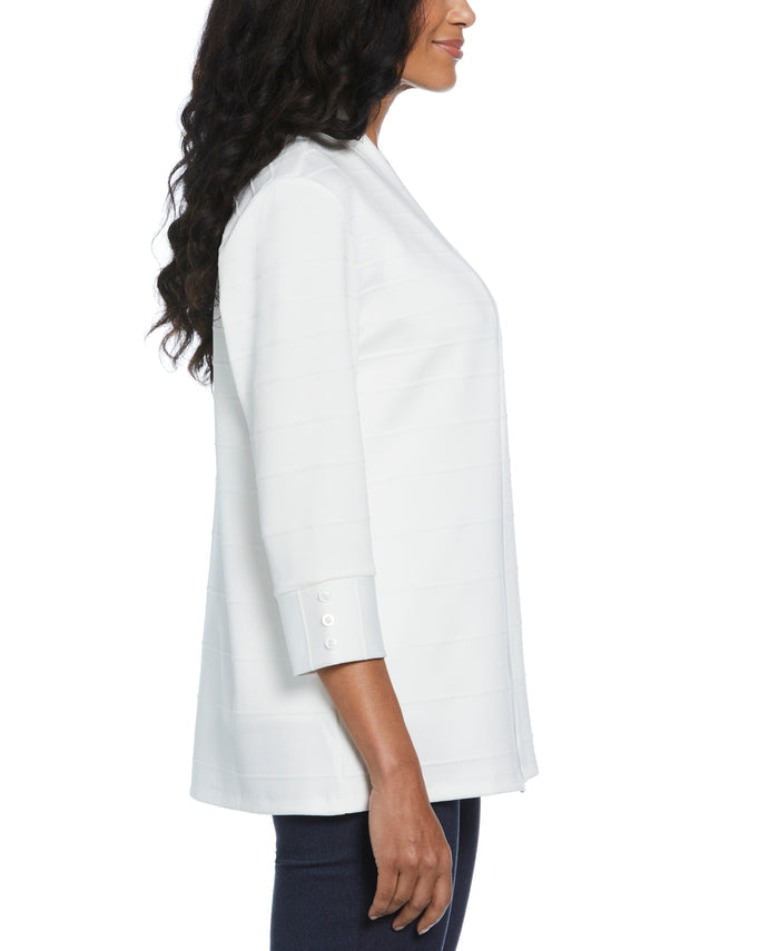 Ottoman Knit Cardigan (Star White)