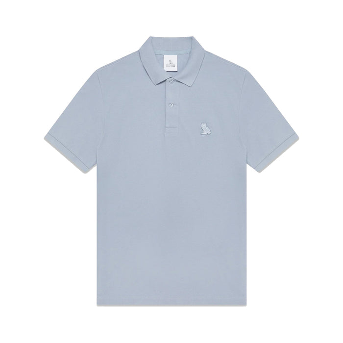 OVO Short Sleeve Classic Polo Blue Blizzard