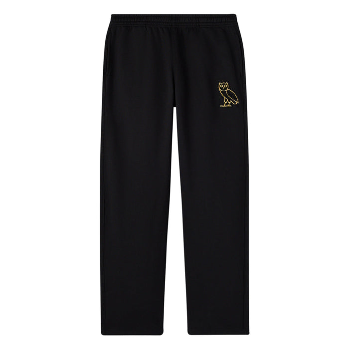 OVO Signature Open Hem Sweatpants Black