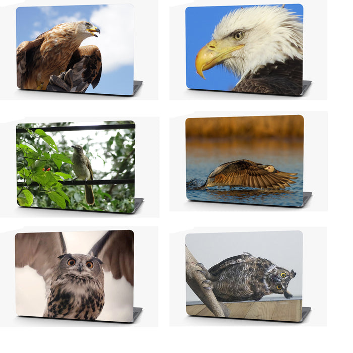 Owl Vinyl Laptop Computer Skin Sticker Decal Wrap Macbook Various Sizes