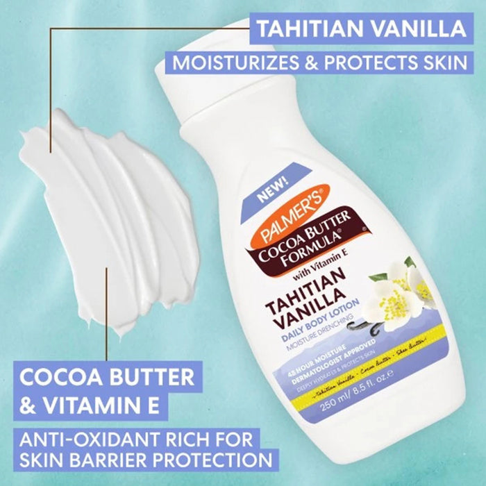 Palmer's Cocoa Butter Formula Tahitian Vanilla Daily Body Lotion 8.5oz/ 250ml