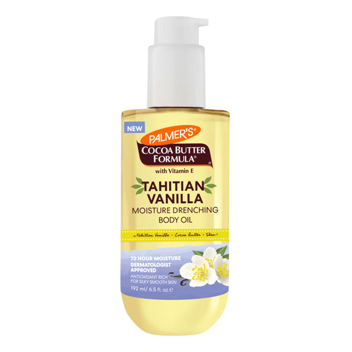Palmer's Cocoa Butter Formula Tahitian Vanilla Moisture Drenching Body Oil 6.5oz/ 192ml