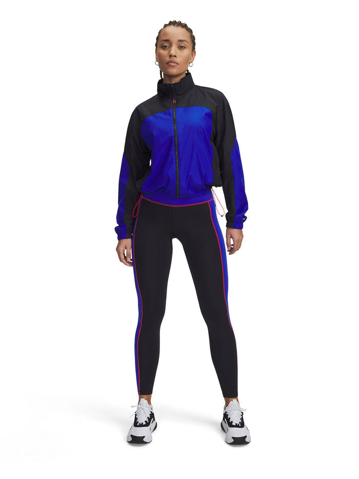 Parka sin mangas UA Project Rock negro para mujer