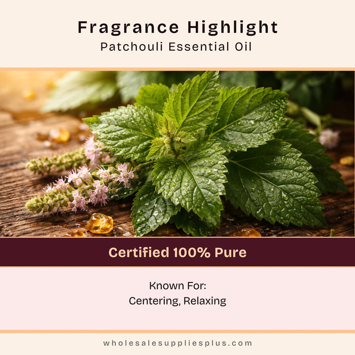 Patchouli Essential Oil - close-up