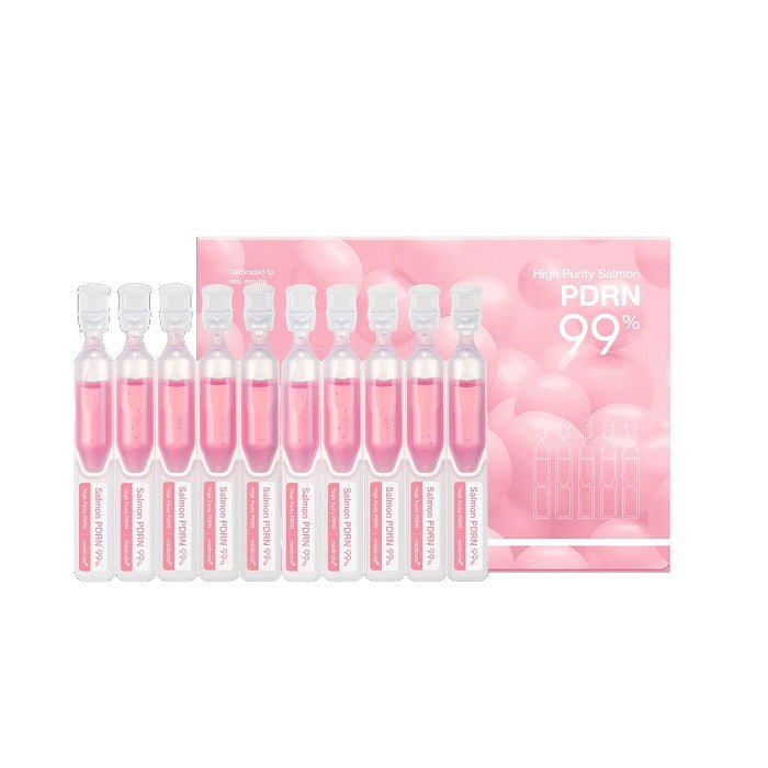 PDRN PINK ONE DAY SERUM - Set 10 Fiole Ser Cu PDRN Pentru Regenerare - skinseen.ro