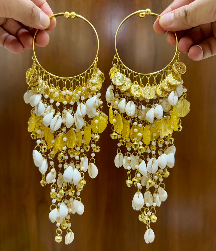 Petal Ghungroo Shell Kalira | Lightweight Bridal Kaleera