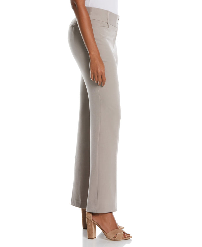 Petite Curvy Fit Boot Cut Pant (Summer Straw)