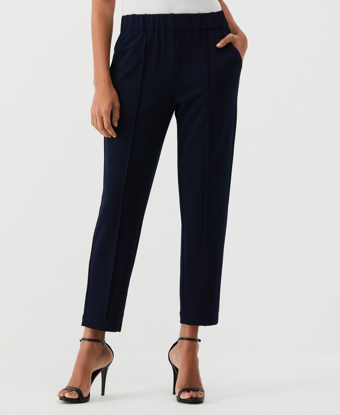 Easy Pull On Pant (Navy)