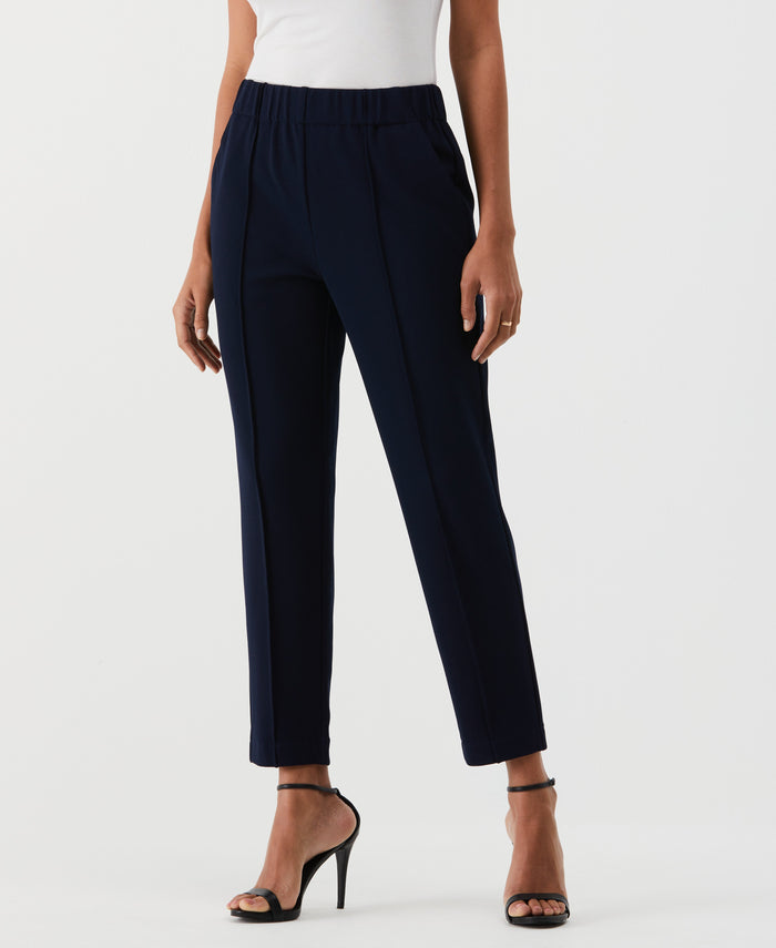 Easy Pull On Pant (Navy)