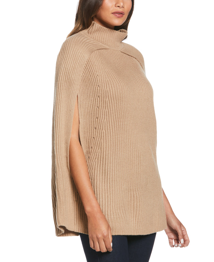 Poncho Sweater (Dark Safari)