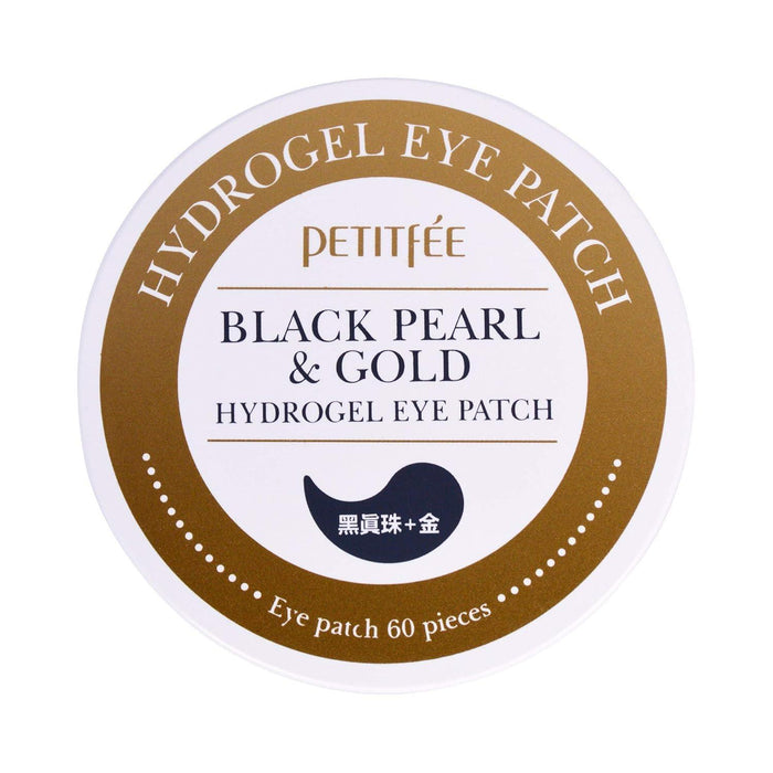 Petitfee Black Pearl & Gold Hydrogel Eye Patches 60 pcs