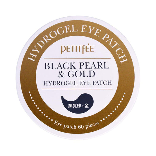 Petitfee Black Pearl & Gold Hydrogel Eye Patches 60 pcs