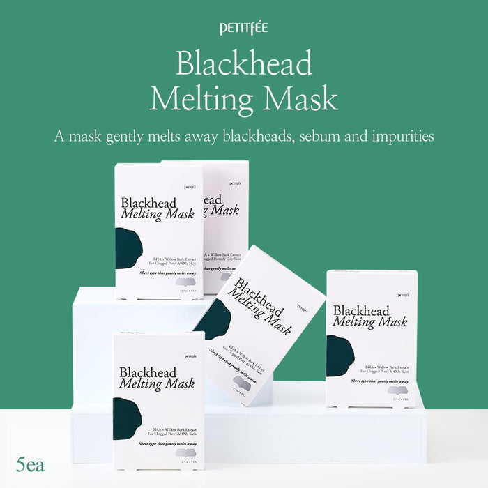 Petitfee Blackhead Melting Mask 5 pcs
