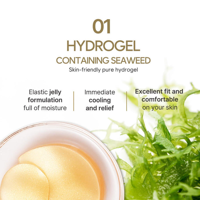 Petitfee Gold Hydrogel Eye Patch 60 pcs