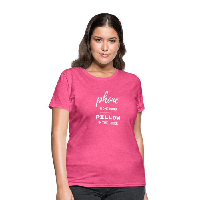 heather pink / S