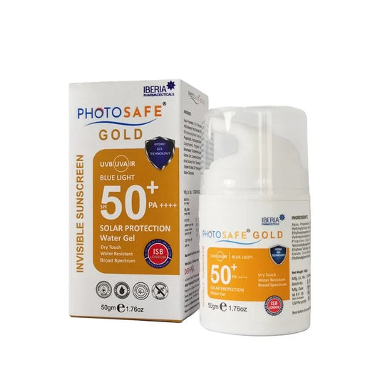Photosafe Gold Invisible Sunscreen Gel 50gm