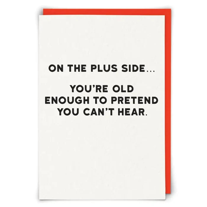Plus Side Humor Card