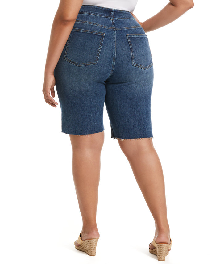 Classic Fit Denim Bermuda Short (Coastal)