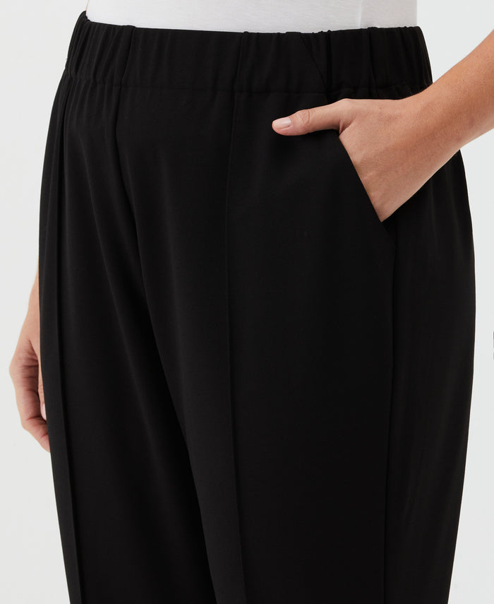Easy Pull On Pant (Black)
