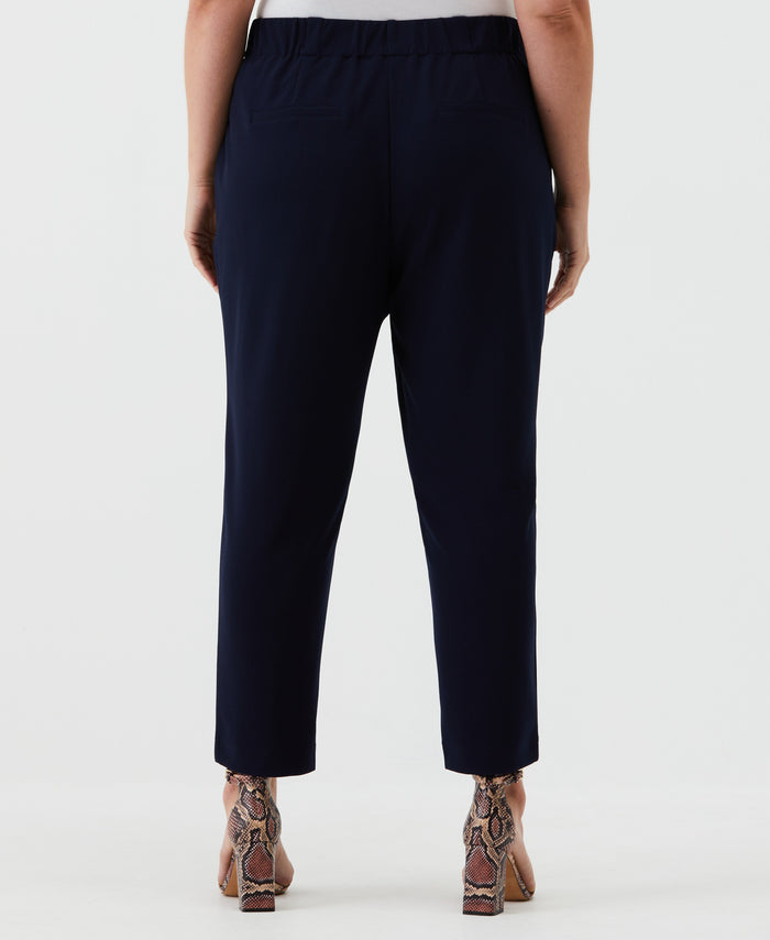 Easy Pull On Pant (Navy)
