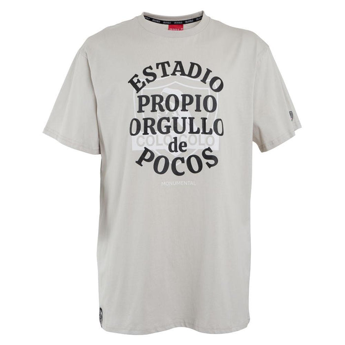 Polera Colo Colo Urbano "Estadio Propio" Gris