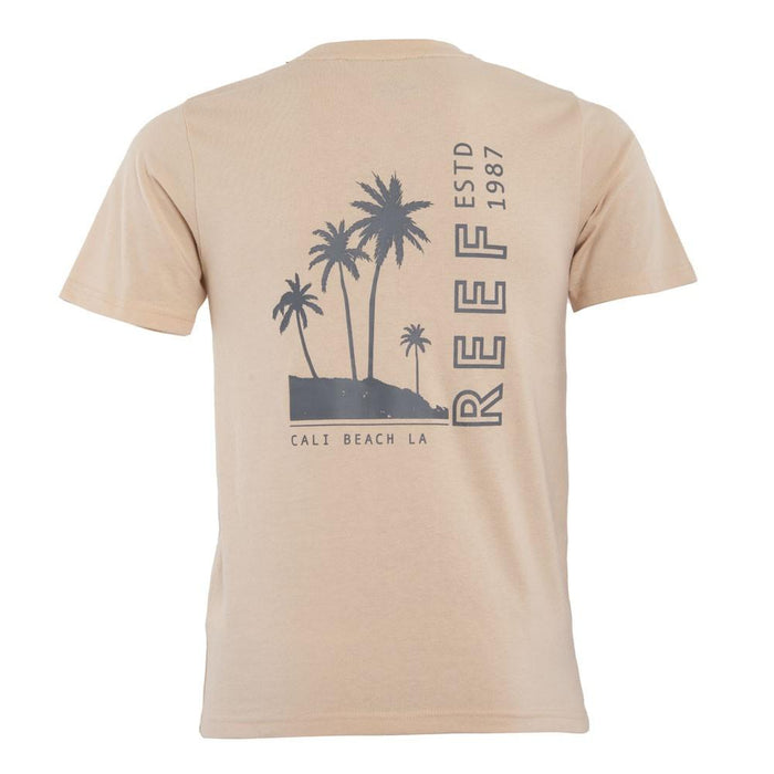 Polera Kids Palm Orange Beige Blue