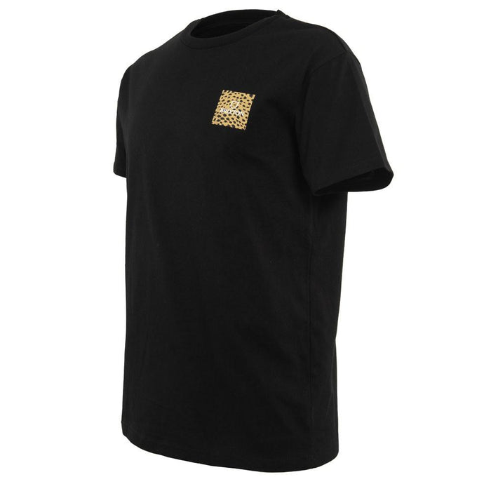 Polera Men Black Block Print