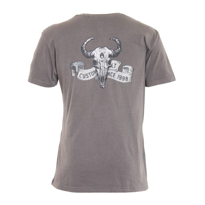 Polera Men Skull Gray