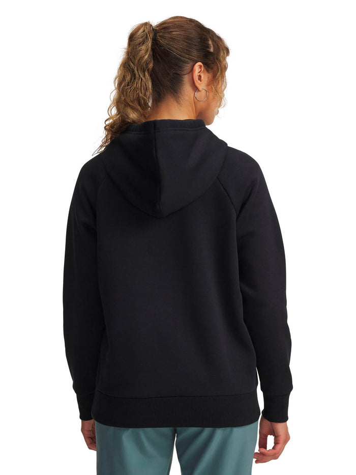 Polerón Lifestyle para mujer Rival Fleece Shimmer negro Under Armour