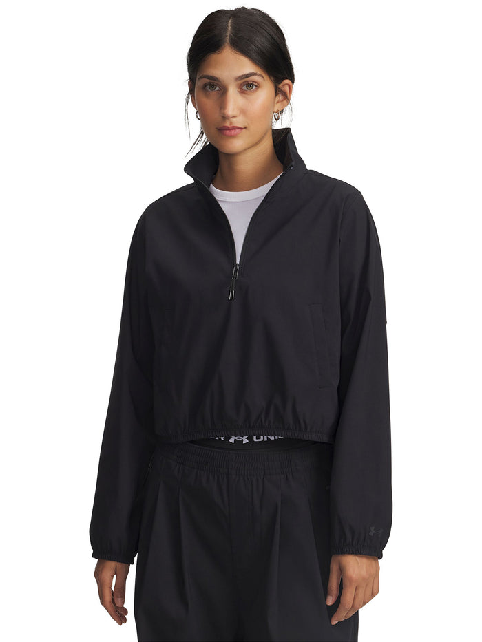 Polerón Lifestyle para mujer Unstoppable Woven negro Under Armour