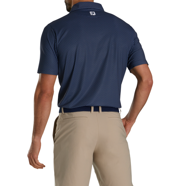 POLO FOOTJOY DOT GEO PRINT LISLE