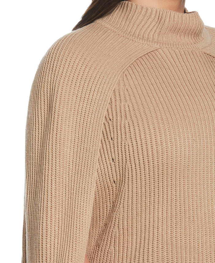 Poncho Sweater (Dark Safari)